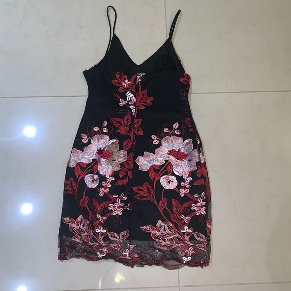 BlueBlush Cherry Blossom Mini Dress - Picture 3 of 3